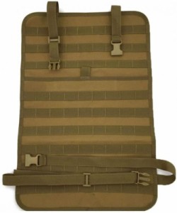 TOKOSIO シートバッグ キックガード シートサイド 収納ポケット ミリタリー MOLLE システム 後部シート 収納 収納ポケット シートカバー 