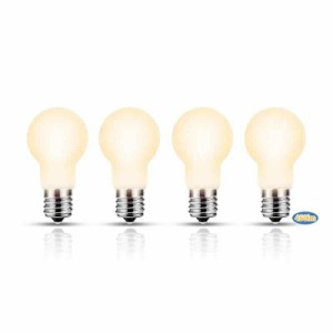 LED電球 広配光 省エネ 断熱材施工器具対応 調光器非対応 (4個入, 電球色-非調光型-40W)