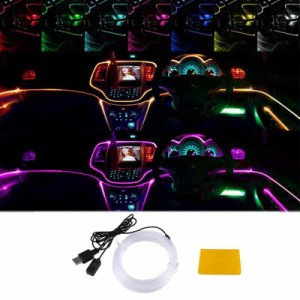 Catland LEDテープ RGB LEDテープライト 車内用 (1本(2m×1))