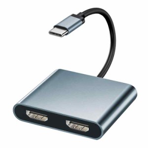 USB C HDMI 変換アダプター (4K@30Hz シルバー)