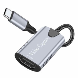 HDMI キャプチャーボード Puzkom HDMI to USB C ビデオキャプチャカード 1080P 60Hzキャプチャ デバイス、 ゲーム実況生配信、画面共有、