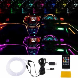 Catland LEDテープ RGB LEDテープライト 車内用 (3本(3m×1、1m×2))