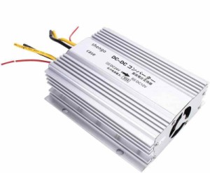 トラック用DC-DCコンバーター DC24V→12V 30A デコデコ変換 DC電圧変換器 冷却ファン付