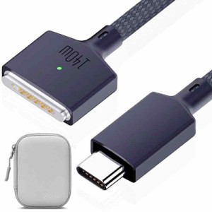 140W USB C To magsafe3 磁気充電ケーブル T-Tip互換 Mac 磁気充電コード 2M 電源アダプタ PD3.1 充電 Mac2021 MacBook Pro M1 Pro & Max