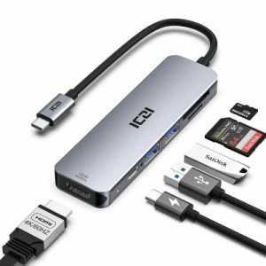 ICZI USB C ハブ11-IN-1 (6-IN-1)