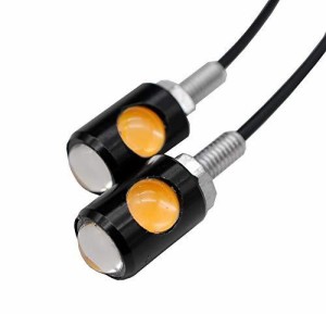 J-base バイク LED ウインカー 小さく 明るい 12V 汎用 ライト ミニモト カスタム 2個セット