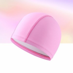 水泳帽 スイムキャップ 大人 メンズ レディース 水泳帽子 メッシュ 水泳キャップ ロングヘア対応 長髪 ゆったりサイズ (ピンク)