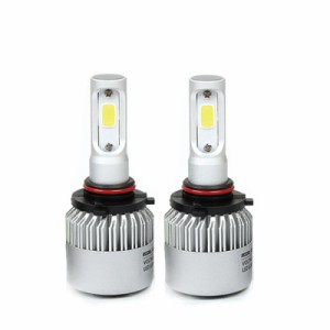 YAOFAO プリウス 30系 ZVW30 led ヘッドライト 12v/24v 対応 8000lm 6500k 2個 72W/セット (HB3(ハイビーム))