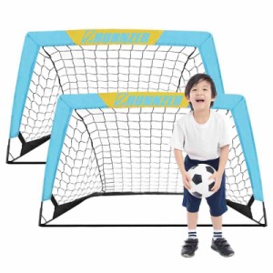 L RUNNZER サッカーゴール 折りたたみ/子供用 、室内/屋外に適用可能なミニのサッカーごーる、 こども/子供、折り畳み、簡易ポータブルサ