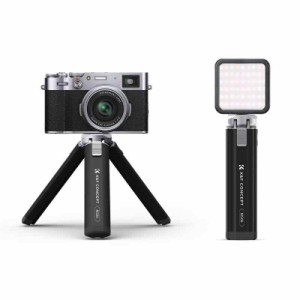 K&F Concept GoPro ミニ三脚 卓上  三脚 スタンド 1/4インチネジ スマホスタンド 小型 軽量 伸縮可能 折りたたみ コンパクト 持ち運びに