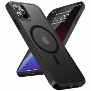 耐衝撃・MagSafe対応Eiffebill iPhone 11 / 11 Pro/11 Pro Max 用 ケース (iPhone 11 pro, ブラック)