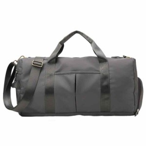 スポーツ 修学 旅行カバン 大容量 ボストン ジム ヨガ  duffel bag 35L シューズ収納付き 一泊二日 乾湿分離 斜めがけ 手提げ 肩掛けバッ