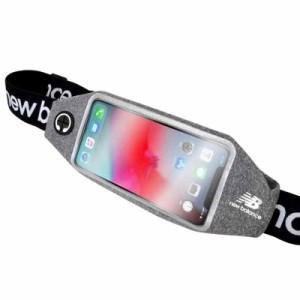  new balance 品  new balance 「ランニングポーチ」  ウエストポーチ iPhone スマホ対応 ランニング ポーチ 薄型 軽量 おしゃれ メンズ 