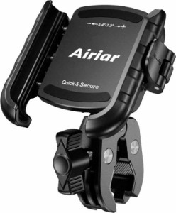 Airiar(アイリア) 自転車 スマホホルダー 携帯ホルダー スマホ スタンド 自転車用スマホホルダー ロードバイク クロスバイク バイク クイ