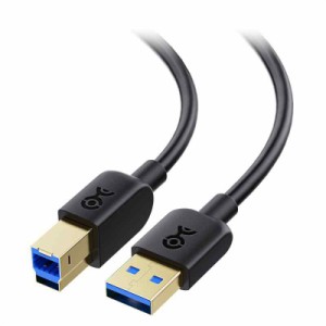  USB 3.0 ケーブル 3m USB 3.0 A B ケーブル ブラック USB タイプA オス タイプB オス