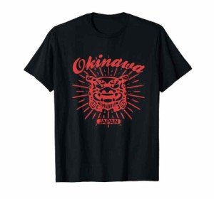 沖縄奈葉 伝統的シサガーディアンライオン 日本神話 Tシャツ