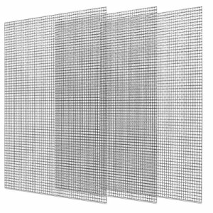 EUSTACE ステンレスメッシュ 3枚セット 網目1mm A4サイズ 産業用金網 防虫 濾過網 ステンレス 平織金網 産業用 20メッシュ 線径0.4mm 高