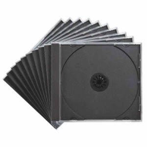 サンワサプライ ・・CDケース (ブラック, 10枚セット)