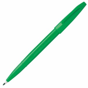 ぺんてる 水性ペン サインペン S520-DD 緑 10本セット