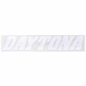 デイトナ(Daytona) バイク ステッカー ブランドロゴ DAYTONA 抜き文字 85×20mm ホワイト 21206
