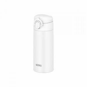 【食洗機対応モデル】サーモス 水筒 真空断熱ケータイマグ JOK (ホワイト, 350ml)