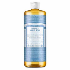 ドクターブロナー (Dr.Bronners) ドクターブロナー マジックソープ BA(ベビーマイルド) 無香料 946ml オーガニックソープ