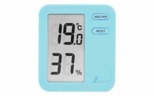 シンワ測定(Shinwa Sokutei) デジタル温湿度計 Home A ブルー クリアパック 73048