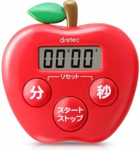 dretec(ドリテック) タイマー (りんご(レッド))