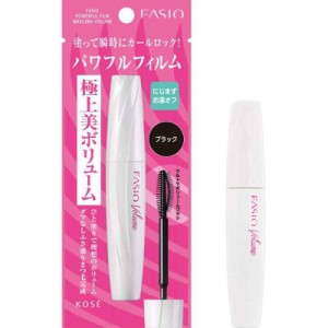 FASIO(ファシオ) パワフルフィルム マスカラ (ボリューム) BK001 ブラック 7g 無香料 1 個