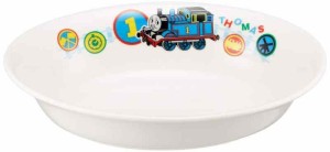 「 新 きかんしゃトーマス 」 カレー皿 白 子供用 食器 18cm 661323