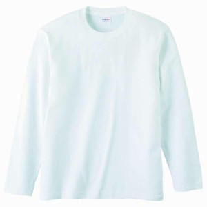 [ユナイテッドアスレ] 5.6オンス ロングスリーブ Tシャツ 501001 [メンズ] (ホワイト, L)