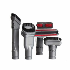 shopdp 掃除機ノズル 掃除機用ブラシ 5個セット 適合 Dyson ダイソン V10 V8 V7 V6 掃除機 アタッチメント