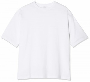 [ユナイテッドアスレ] 5.6オンス ビッグシルエット Tシャツ メンズ 550801 (ホワイト, M)