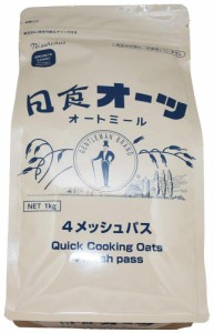 日食オーツ オートミール 4メッシュパス 1kg