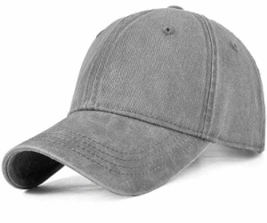 [Andeor] キャップ メンズ 大きいサイズ 帽子【UPF50+測定済み・こだわりの深さ・2重型崩れにくい】 無地 野球帽 コットン100% 紫外線対