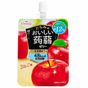 たらみ おいしい蒟蒻ゼリー りんご味 150g×6個