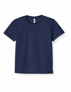 [グリマー] 半袖 4.4oz ドライTシャツ (クルーネック) 00300-ACT (LL, ネイビー)