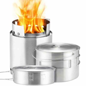 Solo Stove ソロストーブキャンプファイヤー＋２ポットセット【コンボ】