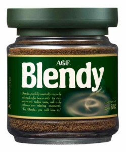 AGF ブレンディ 瓶 80g×2本 【 インスタントコーヒー 】【 水に溶けるコーヒー 】【 カフェオレ 好きに 】