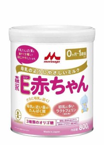 森永E赤ちゃん 大缶 800g [0ヶ月~1歳 新生児 粉ミルク] ラクトフェリン 3種類のオリゴ糖