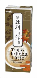 辻利ほうじ茶ラテ 200ml [紙パック 飲料 ドリンク 飲み物 常温保存] ×24本