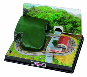 ロクハン Zゲージ Zショーティー ミニレイアウトセット トンネルタイプ SS002-1 鉄道模型用品