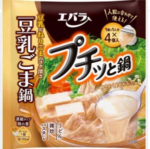 エバラ プチッと鍋 豆乳ごま鍋 (40g×4P) (40グラム (x 12))