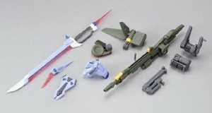 BANDAI ＭＧ 1/100 エールストライクガンダム Ver.ＲＭ用 ランチャーストライカー/ソードストライカーパック