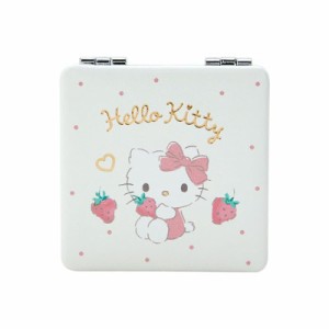 サンリオ(SANRIO) サンリオ ポケットミラー コンパクトミラー ハローキティ キティちゃん hello kitty 6×6×0.9cm 新生活 身の回り小物 