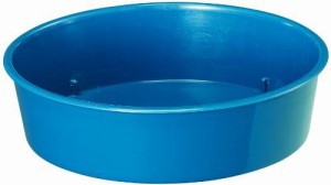 大和プラスチック 鉢皿 深皿 (ブルー)