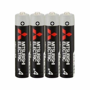三菱電機 乾電池 マンガン乾電池 単4形 4個パック R03UD/4S