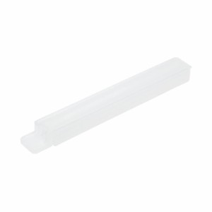 MUJI 無印良品 ポリプロピレン袋止めクリップ 半透明 大 幅12×奥行1.5×高さ1cm 12057086 5個入り