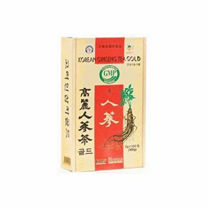 高麗人参茶（紙箱）100包　韓国食品　韓国茶　高麗人参茶