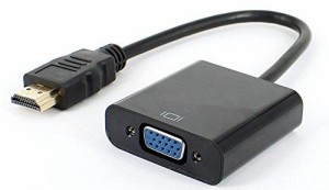 HDMI to VGA (D-Sub 15ピン) 変換アダプタ